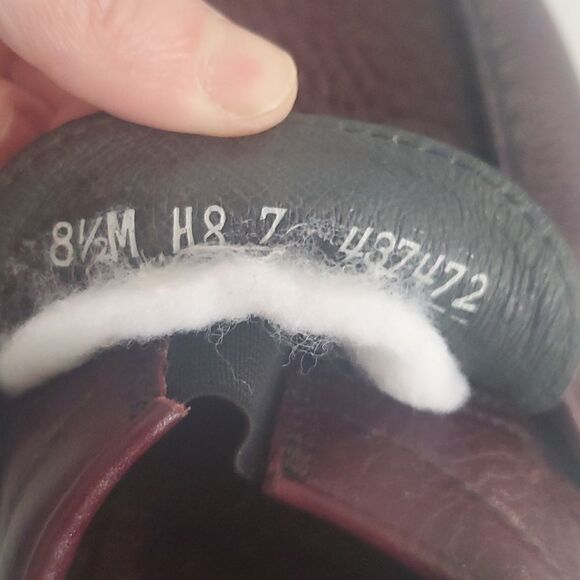 SAS Men's Alamo Leather Slip-On Loafers Burgundy Size 8 1/2M - Picture 15 of 15